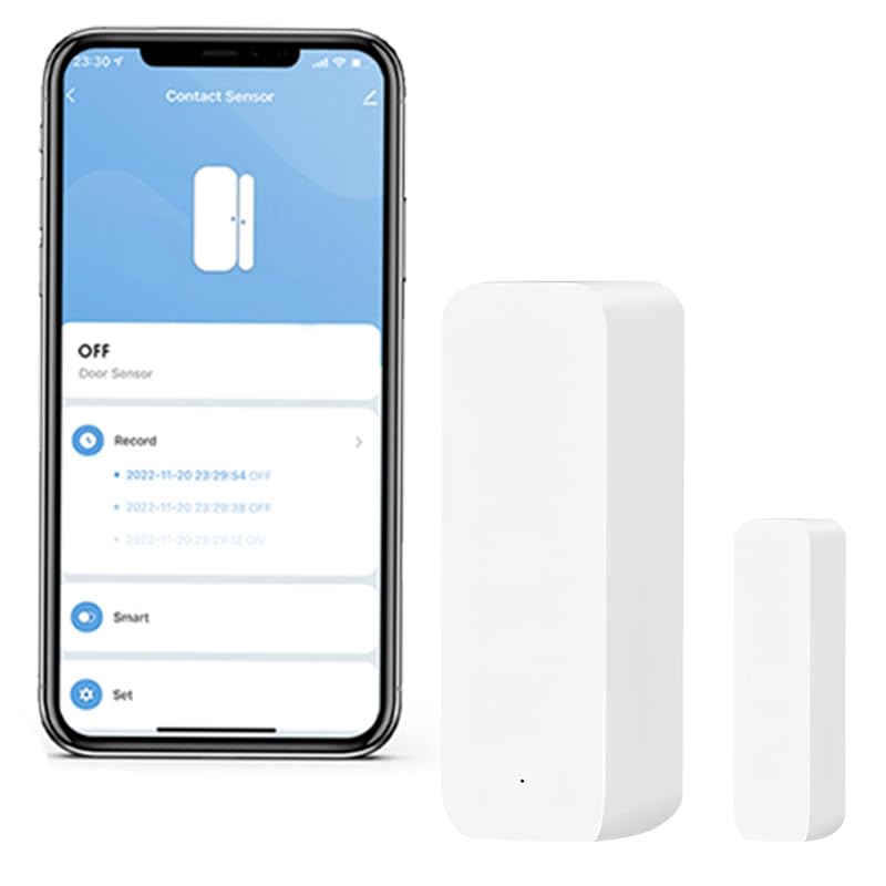 WiFi Door Window Sensor with App Alert