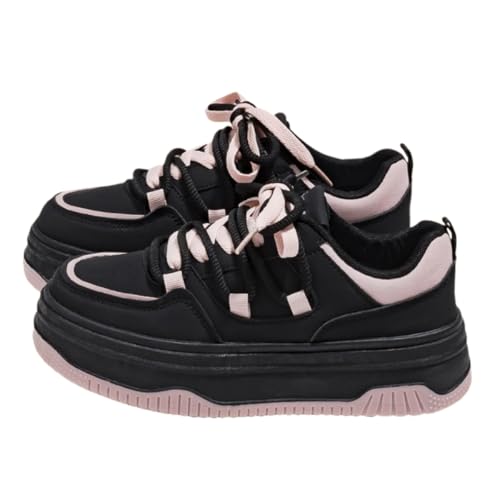 Fashionable Platform Women's Casual Sports Shoes - Comfortable Inners, Youthful and Energetic