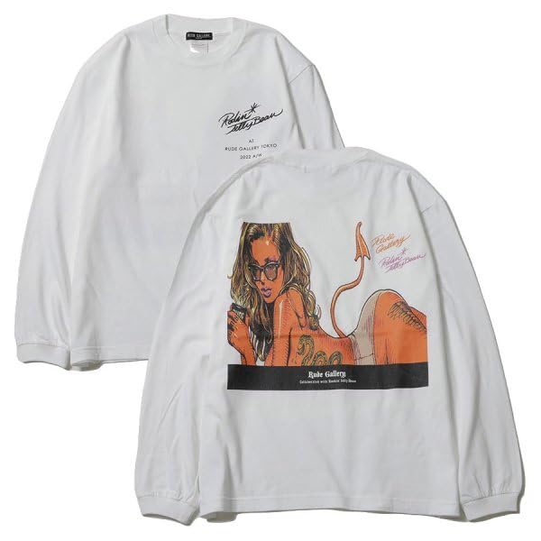 ルードギャラリー ロッキンジェリービーン Tシャツ白 XL 【公式通販】