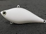 duel lipless minnow 90f 10 señuelos en blanco sin pintar con ojos libres