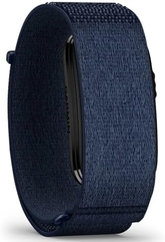 Garmin CIRQA Smart Band, Captain Blue, L-XL, Screenless Activity & Health Tracker, 24/7 Stress and Sleep Monitoring, Up to 10-Day Battery, No Subscription, Bundle w/Deco Essentials 2 Year CPS Plan - 5
