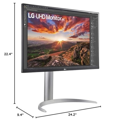 Image of LG Ultrafine 27-Inch Computer Monitor 27UP850N-W, IPS 4K with VESA DisplayHDR400 and USB Type-C, White