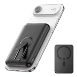 For Magsafe Power Bank, Wireless Portable Charger 12000mAh, 22.5W Fast Charging Battery Pack with USB-C Input & Output, Magnetic Power Bank with LED Display for iPhone 17/16/15/14/13/12 Series