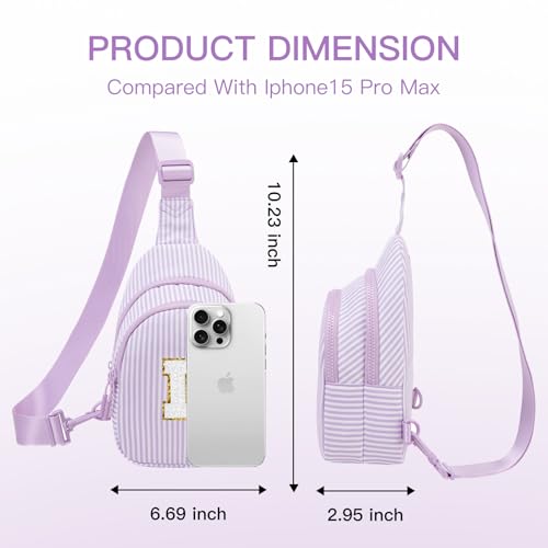 Image of Viverte Gifts for 8 9 10 11 12 Year Old Girls Sling Bag Crossbody Bags Fanny Pack for Teen Girls Personalized Gifts for Women