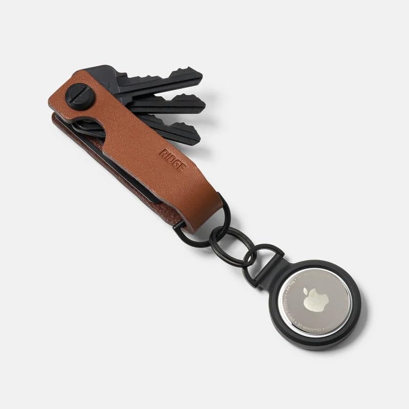 Image of The Ridge Key Organizer - Compact Metallic Key Holder, Minimalist Innovative Keyholder, Smart Keychain Secures 2-6 Keys