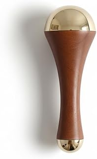 Blessing Art Dual Sided Kansa Wand Massager | Pure Kansa Vati Massager for face, Body & Feet | Ayurvadic Bronze Massage bo... Price In India