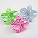 Large Hawaiian Flower Hair Claw Clips for Women, 4Pcs Tropical Plumeria Hair Clips for Thick and Thin Hair, Strong Hold Marble Texture Nonslip Beach Hair Claw Clips Summer Hair Accessories Gift