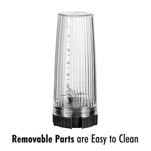 Zwilling Enfinigy Personal Blender, Piranha Teeth Cross Blade For Ultimate Blending, Smoothies, Shakes And More, 20 Fl Oz Breakproof Travel Cup With Lid, Bpa Free, Black #TOP4