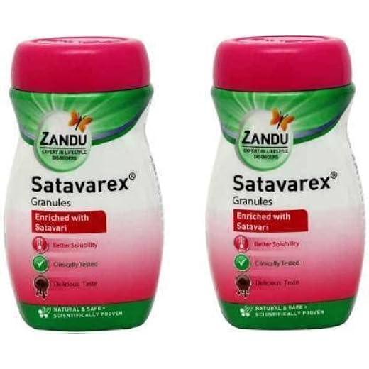 Zandu Satavarex Granules for women Pack of 2