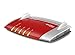Price comparison product image AVM FRITZ!Box 6490 Cable WLAN AC + N Router (DOCSIS 3.0 Cable Modem for Cable Connection, up to 1,300 Mb/s (5 GHz) VoIP Telephone System, DECT Base) red red/silver