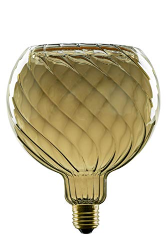 SEGULA LED Filament Lampe - Floating Design Globe 150mm - rauchgrau - dimmbar - E27
