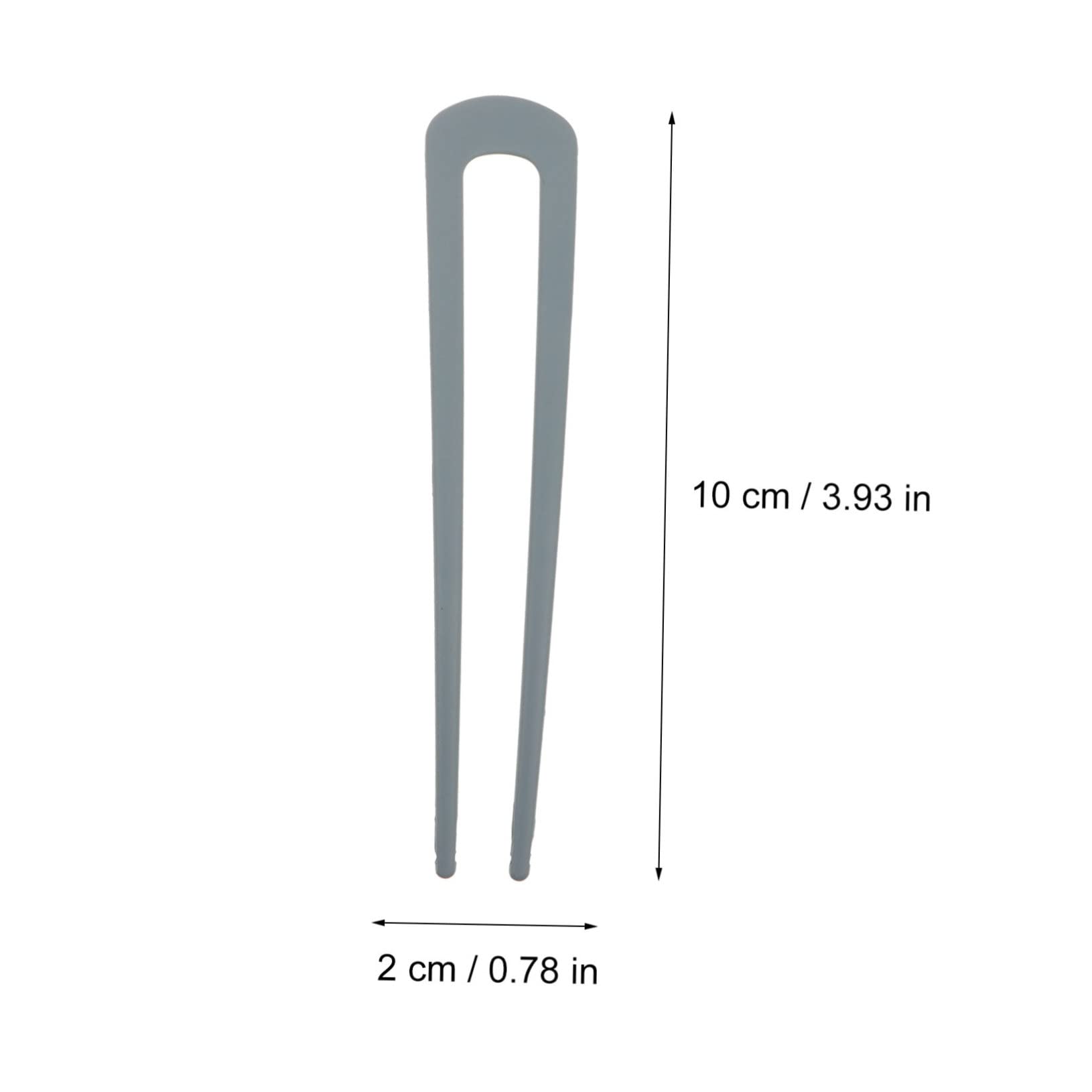 FOMIYES Juego De 3 Horquillas Elegantes Con Adornos Sólidos Para El Pelo Para Mujer Pasadores En Forma De U Para El Pelo Para Mujer 6 Unidades X 3