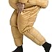 Fun World Mens Fat Suit Adlt Cstm Adult Sized Costumes, Beige