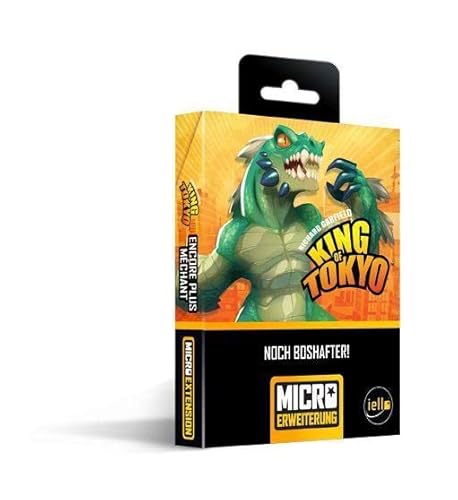 IELLO King of Tokyo-Noch Boshafter Erweiterung Familienspiel, Gesellschaftsspiel, für 2 bis 6 Spieler Cover