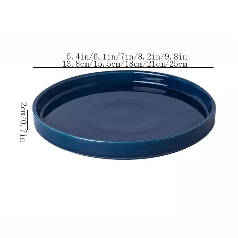 Versatile Vassoio raccogligocce for Piante da Giardino, sottovaso Rotondo for Fiori(Bruin,M)