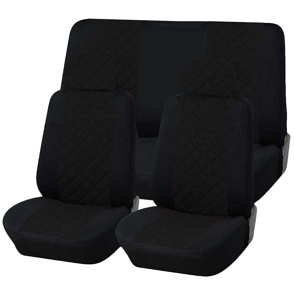 Coprisedili Auto Universali Rebeca Shop - Set Anteriore In Poliestere, Grigio - Foto 14