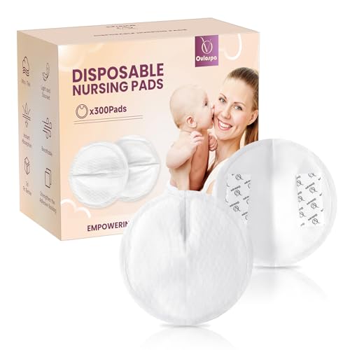 Ultra-Absorbent Disposable Nursing Pads,Super Soft & Breathable B...