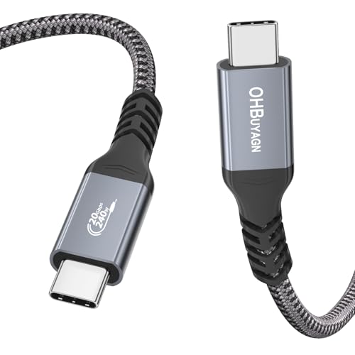 80Gbps USB 4 Cable for Thunderbolt 5 Cable, [USB-IF Certified] 120Gbps USB C Data Cable, PD 240W...
