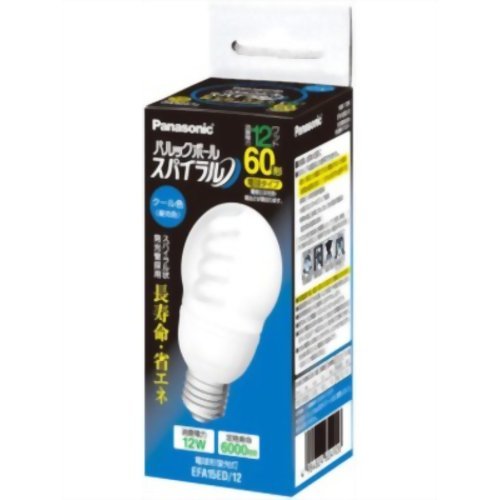 Amazon | パナソニック 電球型蛍光灯 パルックボールスパイラル 60W