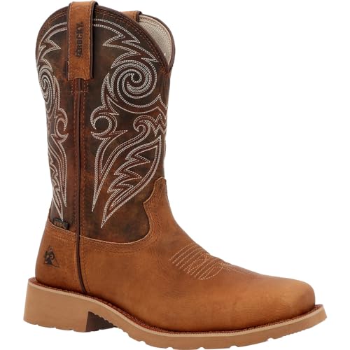 ROCKY MonoCrepe 12” Waterproof Western Boot