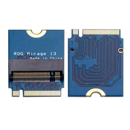 suckoo Asus Rog Mirage 13 �m�[�g�p�\�R�� 2230 - 2280 SSD �n�[�h�h���C�u�A�_�v�^�[ �g���v���[�g NVME M-Key M.2 PCIE 4.0 �S�[���h�t�B���K�[�A�_�v�^�[ �A�b�v�O���[�h�R���o�[�^�[ 180�x��