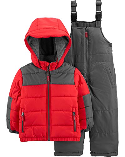 Image of OshKosh B'Gosh Boys' Ski Jacket and Snowbib Snowsuit Set