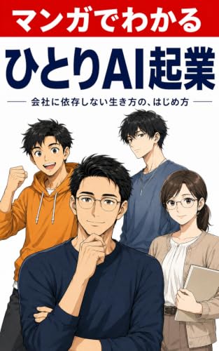 マンガでわかる ひとりAI起業: 会社に依存しない生き方の、はじめ方 (PU出版)