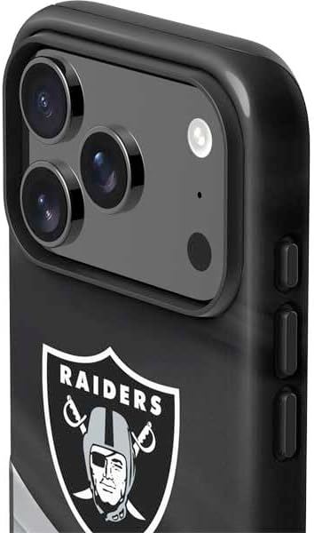Skinit Impact Phone Case Compatible with iPhone 17 Pro Max - Officially Licensed NFL Las Vegas Raiders Design