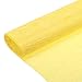 uxcell クレープ紙 長さ250cm 幅25cm クレープペーパー ロール 結婚式 イベント 飾り付け パーティー クリスマス 装飾 手芸 造花 DIY用 明るい黄色