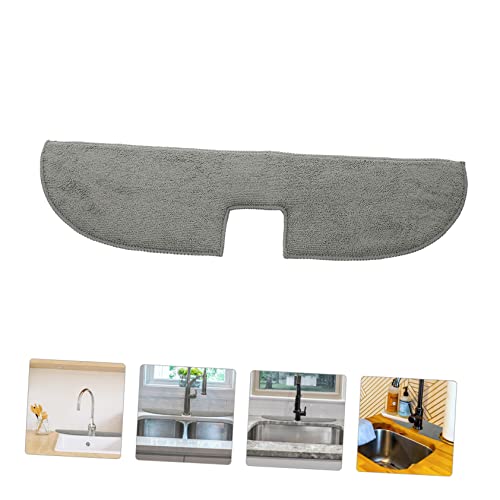 faucet absorbent mat kitchen sink splash guard water drip catcher soft sponge draining pad water-resistant 16 x 18 for kitchen and bathroom use