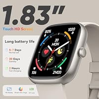 Smartwatch Damen Herren, 1.83" HD Fitness Tracker mit Telefonfunktion – Ansicht 7
