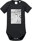 EZYshirt® Stormtrooper Baby Body Kurzarm Bio Baumwolle