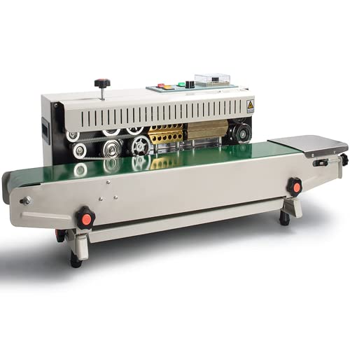 PLASMARGON Kontinuierliche Bandversiegelungsmaschine Automatische kontinuierliche Versiegelungsmaschine Horizontale Versiegelung Versiegelungsmaschine für PVC-Membranbeutel Film 220V Cover