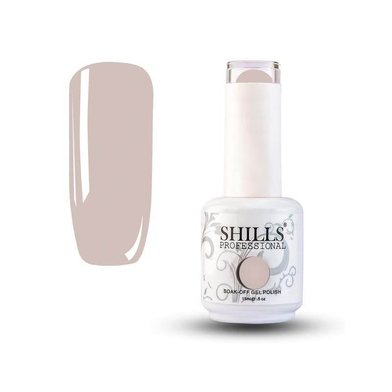 Image of Shills Professional Uv /Led Soak Off Gel Polish (Gel Nail Polish) Glossy Finish Nail Polish Color Shade 61, 15 Ml