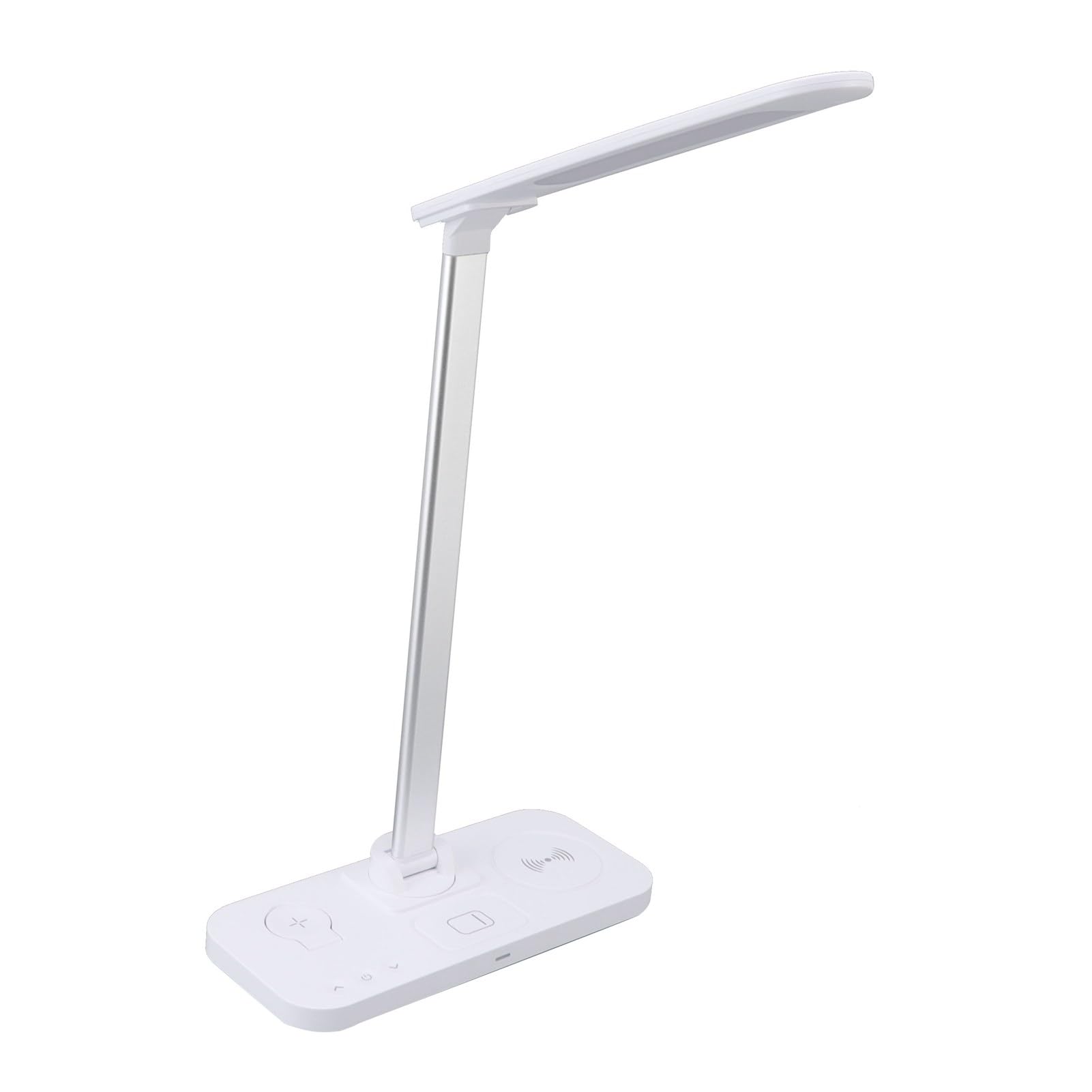 Greensen Lampada Scrivania di Ricarica Wireless, Spia Lampada Tavolo con Caricatore Rapido 15 W -addempiede a 3 Temperature di Colore per i Prodotti