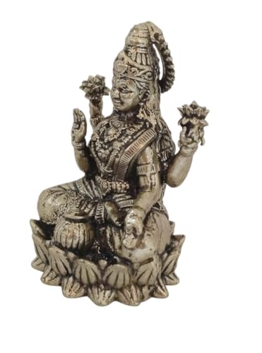 Bexco Estatuas de Latón Lakshmi y Ganesha 2.5 pulgadas miniatura 5