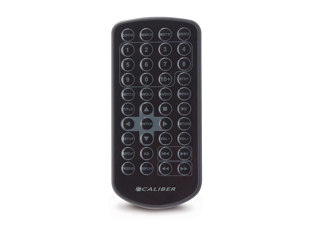 Caliber MPD2010T 10 Zoll tragbarer Double DVD-Player mit wiederaufladbarer Batterie, Unterstützung für USB/SD, AV IN/Out- Schwarz