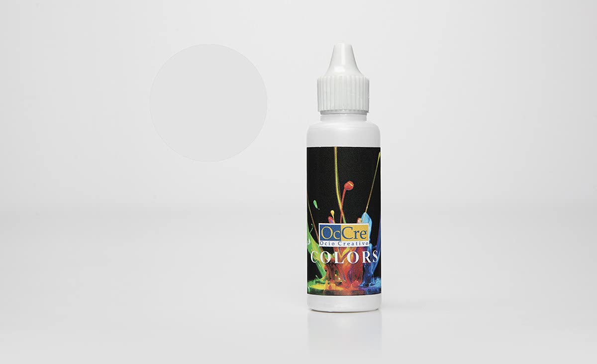 Occre Ocolor Colour Acrylic White 30 ml Code 19300