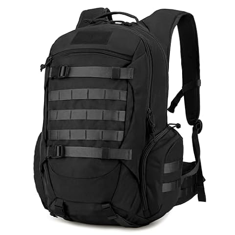 Mardingtop Unisex Plecak Turystyczny Trekkingowy dla Dorosłych, Czarny, 35 l