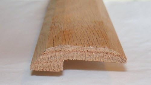 Solid Red Oak Interior Threshold - Style 2-84 inches Long