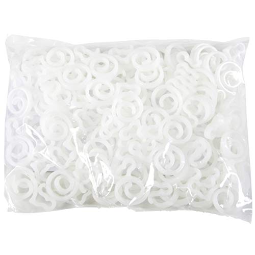 Holiday Joy Christmas Light Clips - Pack Of 100 Gutter Hooks For Outdoor String Lights And Decorations - Holds C5, C7, C9, Mini, Rope, Icicle And Led Lighting #TOP1