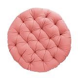Sorra Home Tufted Papasan Cushion - Bucket & Moon Chair Comfy Round Cushion -...