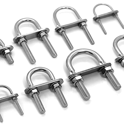 V4A in acciaio inossidabile Bullone a U Occhio di