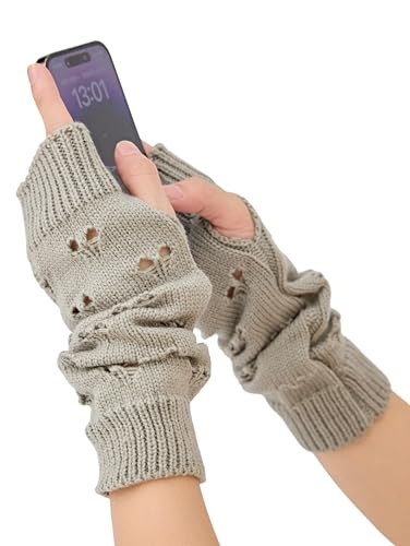 OTPEH Arm Warmers Fairy Grunge Fingerless Punk Goth Emo Gloves Y2K Accessories Cottagecore