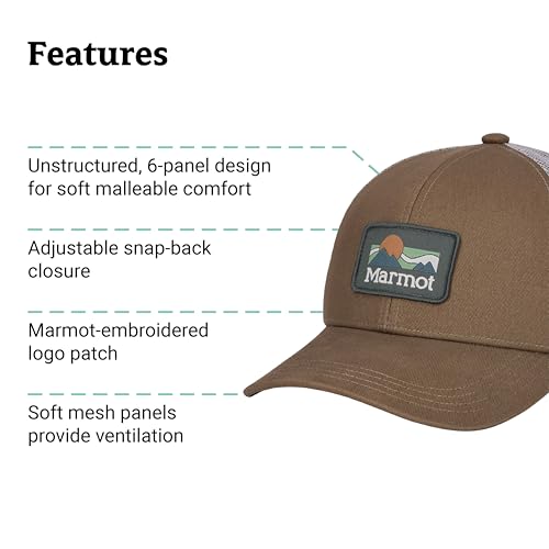 Image of Marmot Unisex-Adult Retro Trucker Hat