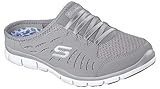 Skechers Sport Women's No Limits Grey Slip-On Mule Sneaker 9 M US