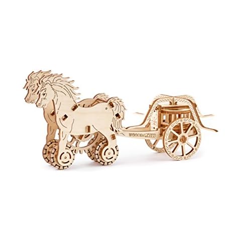 Chariot Da Vinci 3D puzzel Cover