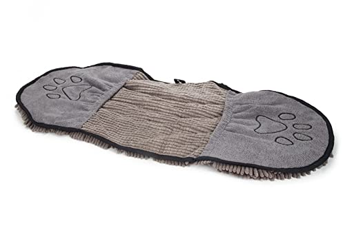 DGS Dirty Dog Shammy Handtuch L: 80 cm B: 35 cm grau Cover