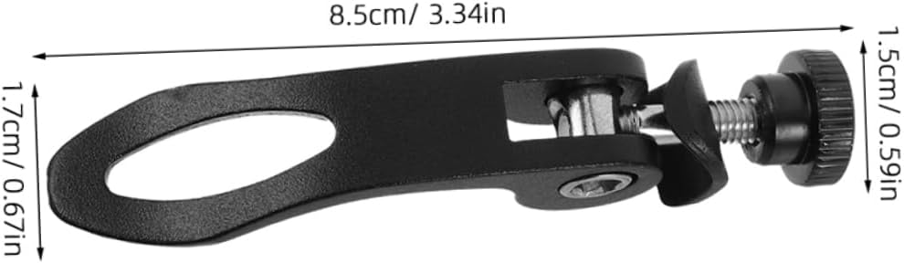 2pcs Bike Saddle Seatpost Quick Release Clamp Lever Easy Installation for Bicycles