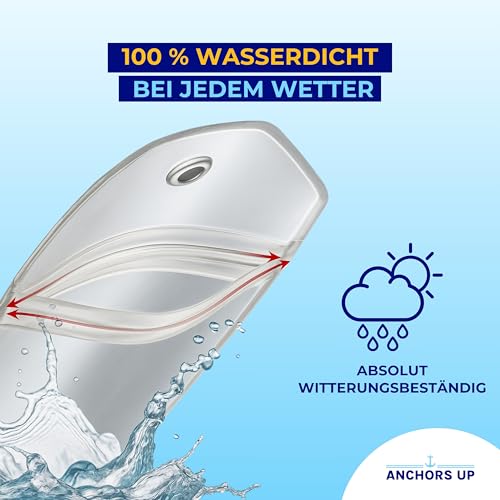 AIDA Kofferanhänger [4er-Pack] – Wasserfest & Robust aus Transparentem PVC – Gepäckanhänger für AIDA Kreuzfahrten 2026, 2027, 2028… – Ansicht 4